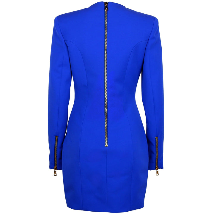 Balmain Dress Blue Woman