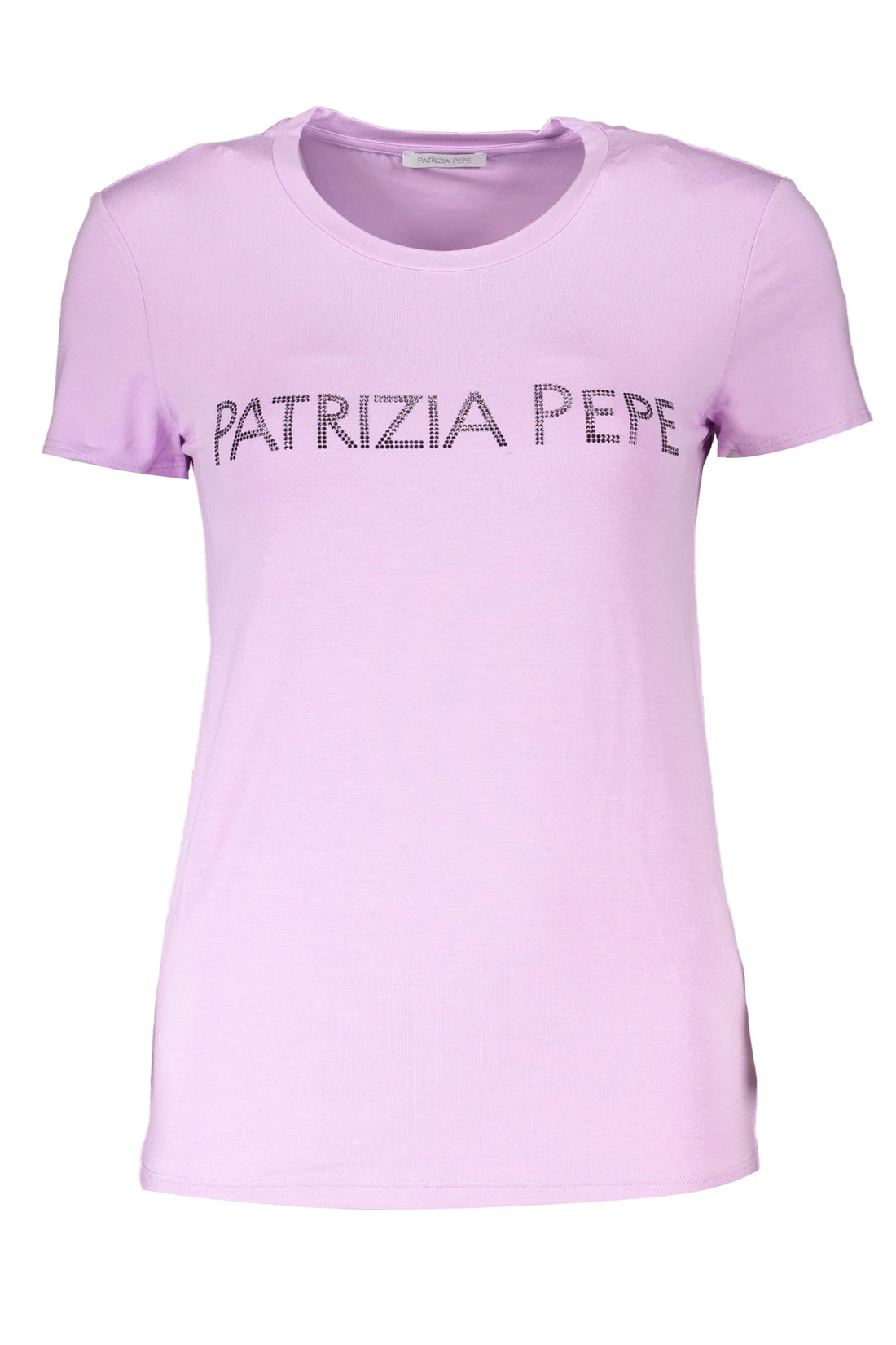PATRIZIA PEPE WOMEN&#39;S SHORT SLEEVE T-SHIRT PURPLE