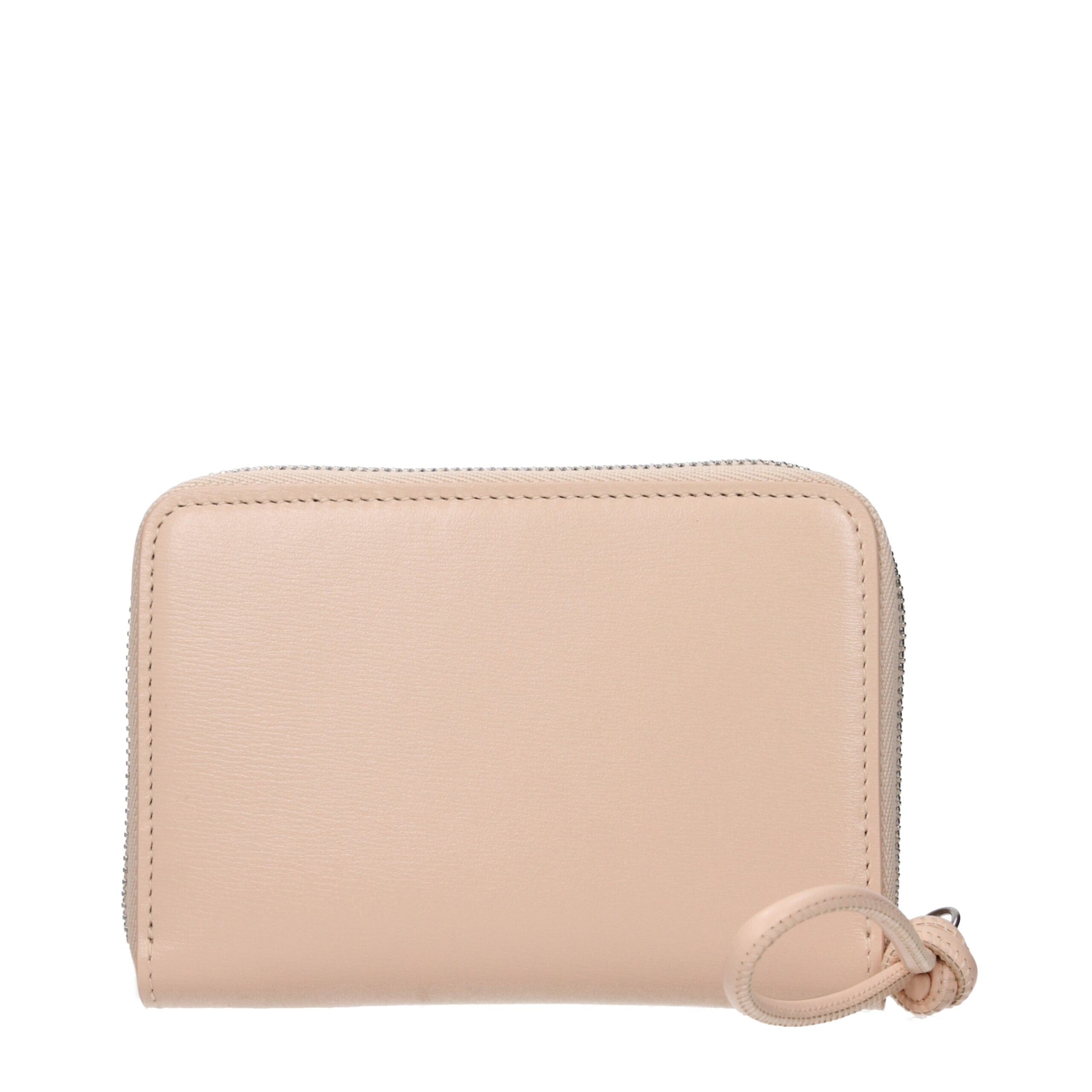 Jil Sander Pink Leather Wallet