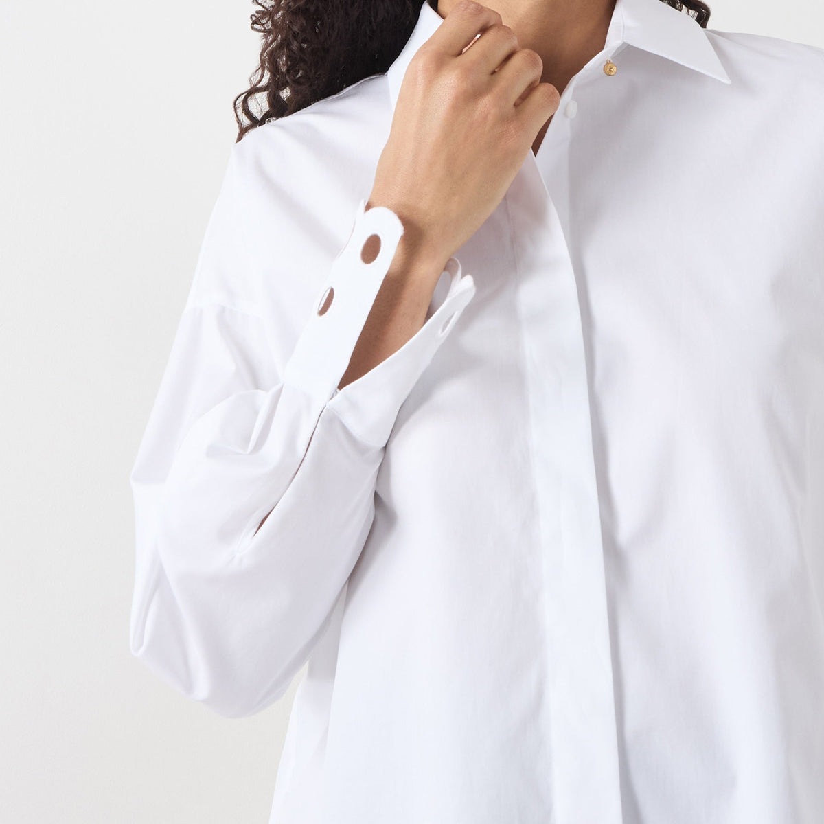 Max Mara Studio Staffa Broderie Shirt