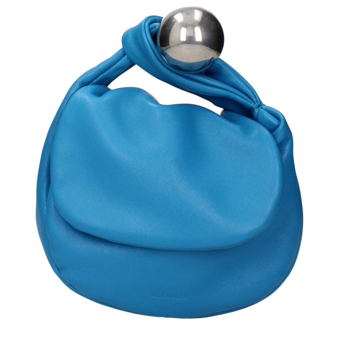 Jil Sander Blue Leather Handbag
