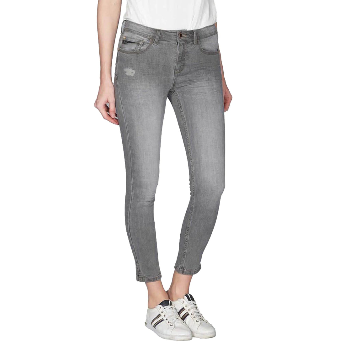 Yes Zee Jeans Denim Grey Woman