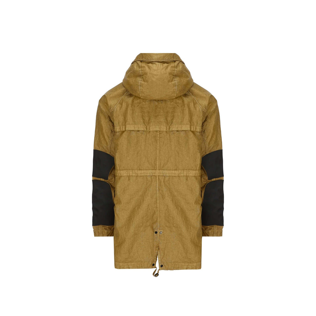Clarks Originals x C.P. Company Linen Waxed Long Jacket - MEN CLOTHING - CLARKS ORIGINALS X CP COMPANY - Tluxy New