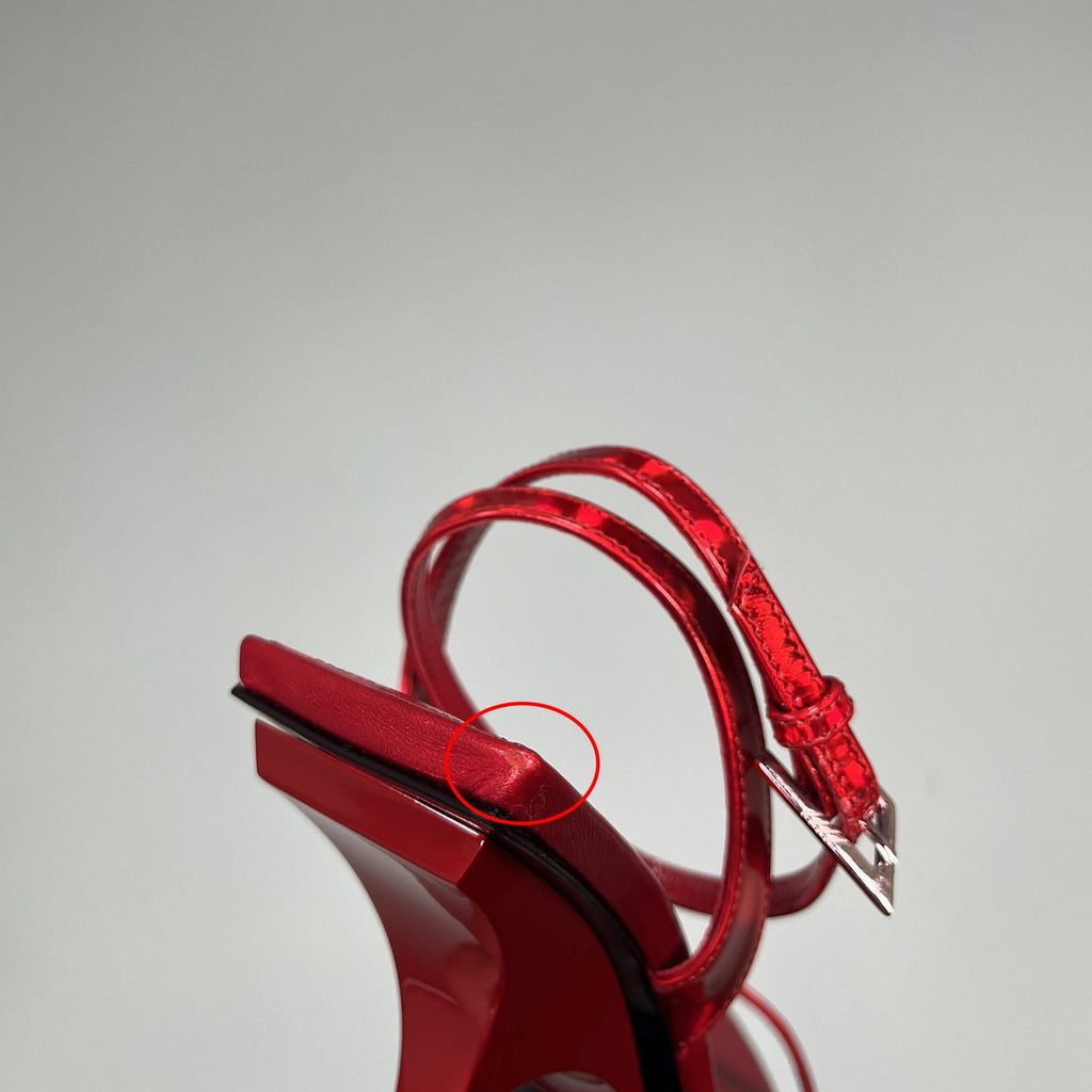 The Attico Mismatch Leather Sandals - WOMEN SHOES - THE ATTICO - Tluxy New