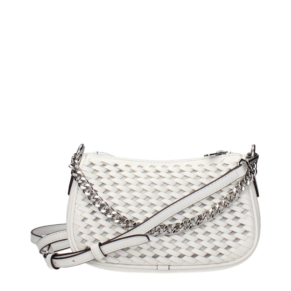 Michael Kors White Leather Handbag