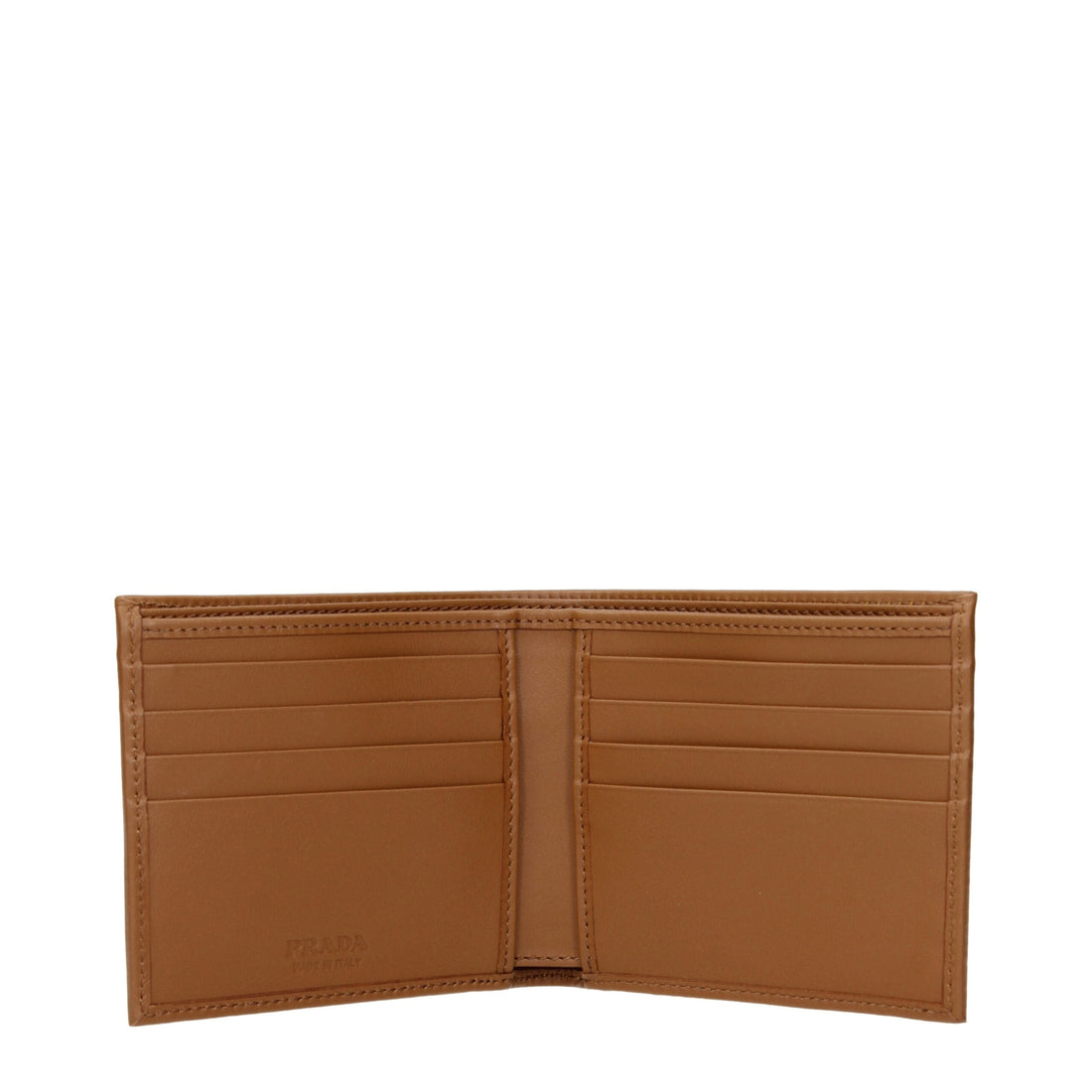 Prada Brown Fabric Wallet
