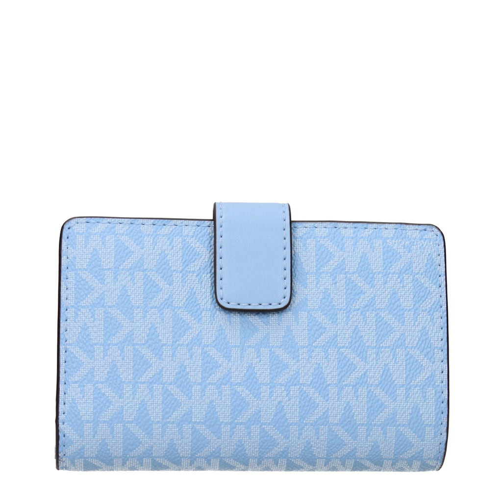 Michael Kors Light Blue Leather Wallets