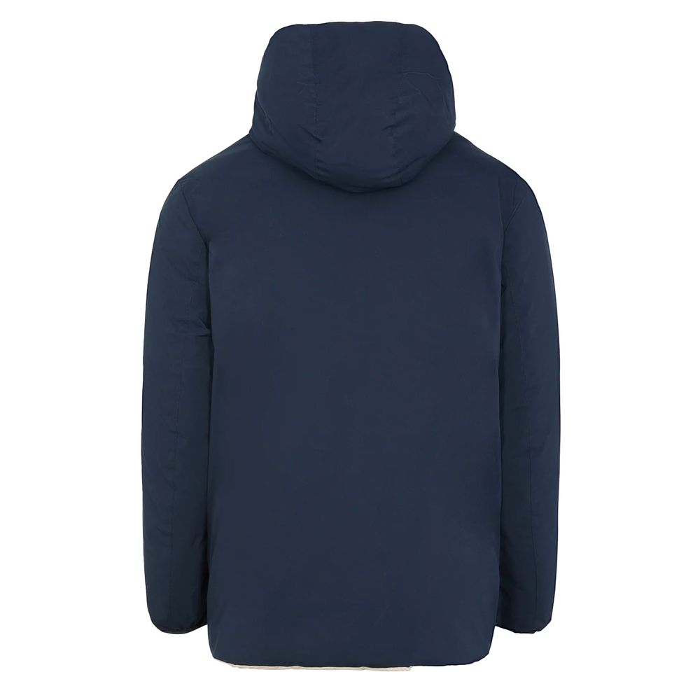 Veste réversible en polyester bleu Suns pour homme