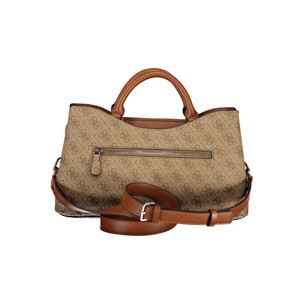 Guess Jeans Beige Polyethylene Handbag