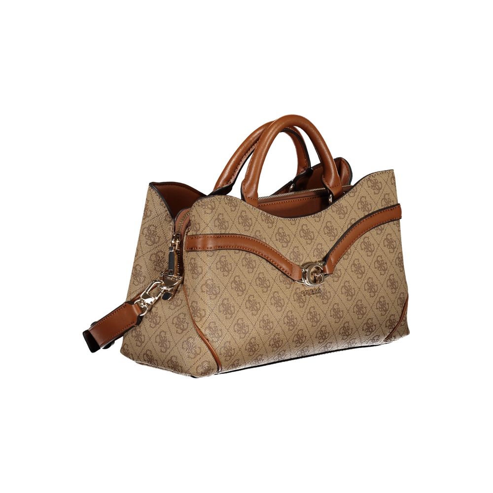 Guess Jeans Beige Polyethylene Handbag