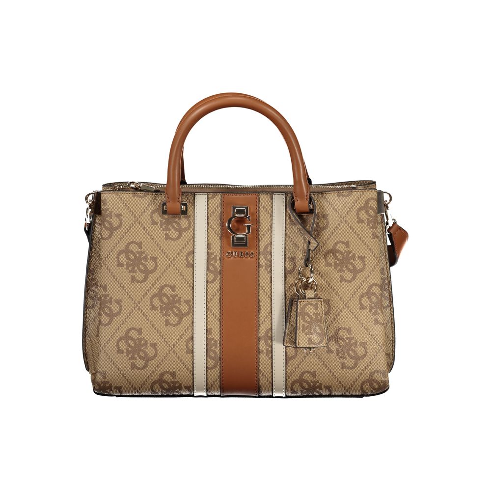 Guess Jeans Beige Polyethylene Handbag