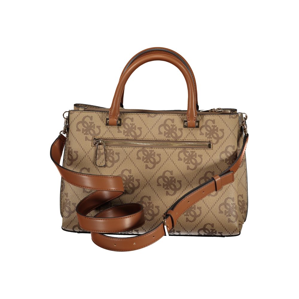 Guess Jeans Beige Polyethylene Handbag