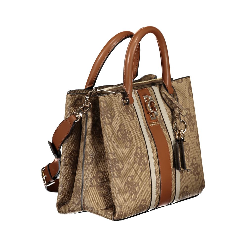 Guess Jeans Beige Polyethylene Handbag