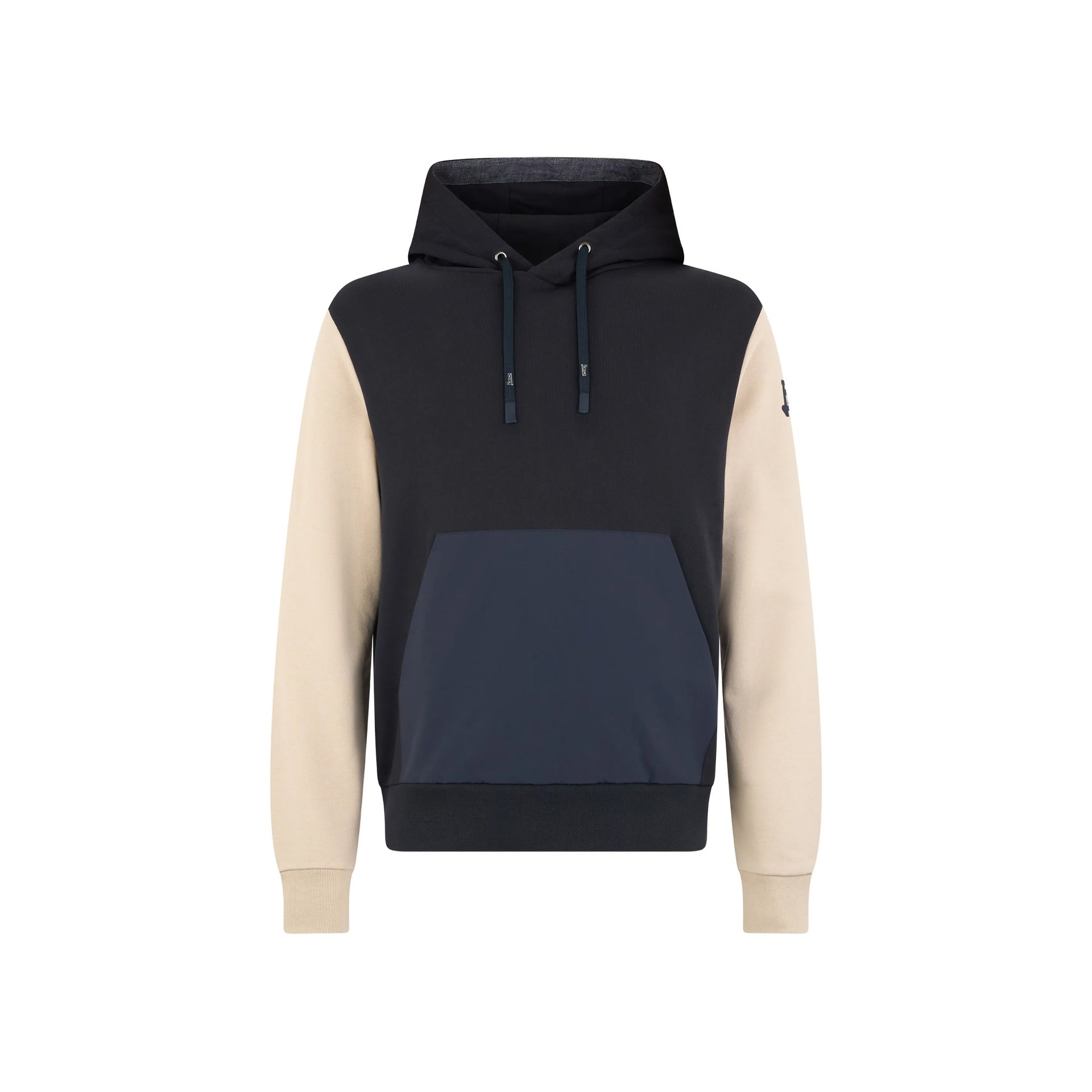 Herno Colour-Block Hooded Sweatshirt – Siebentaschen