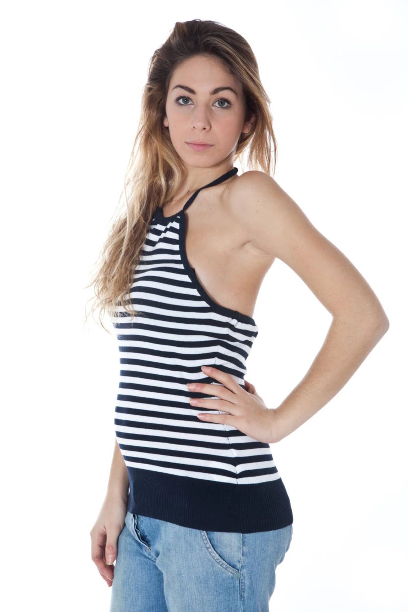 DATCH WOMEN&#39;S BLUE TANK TOP