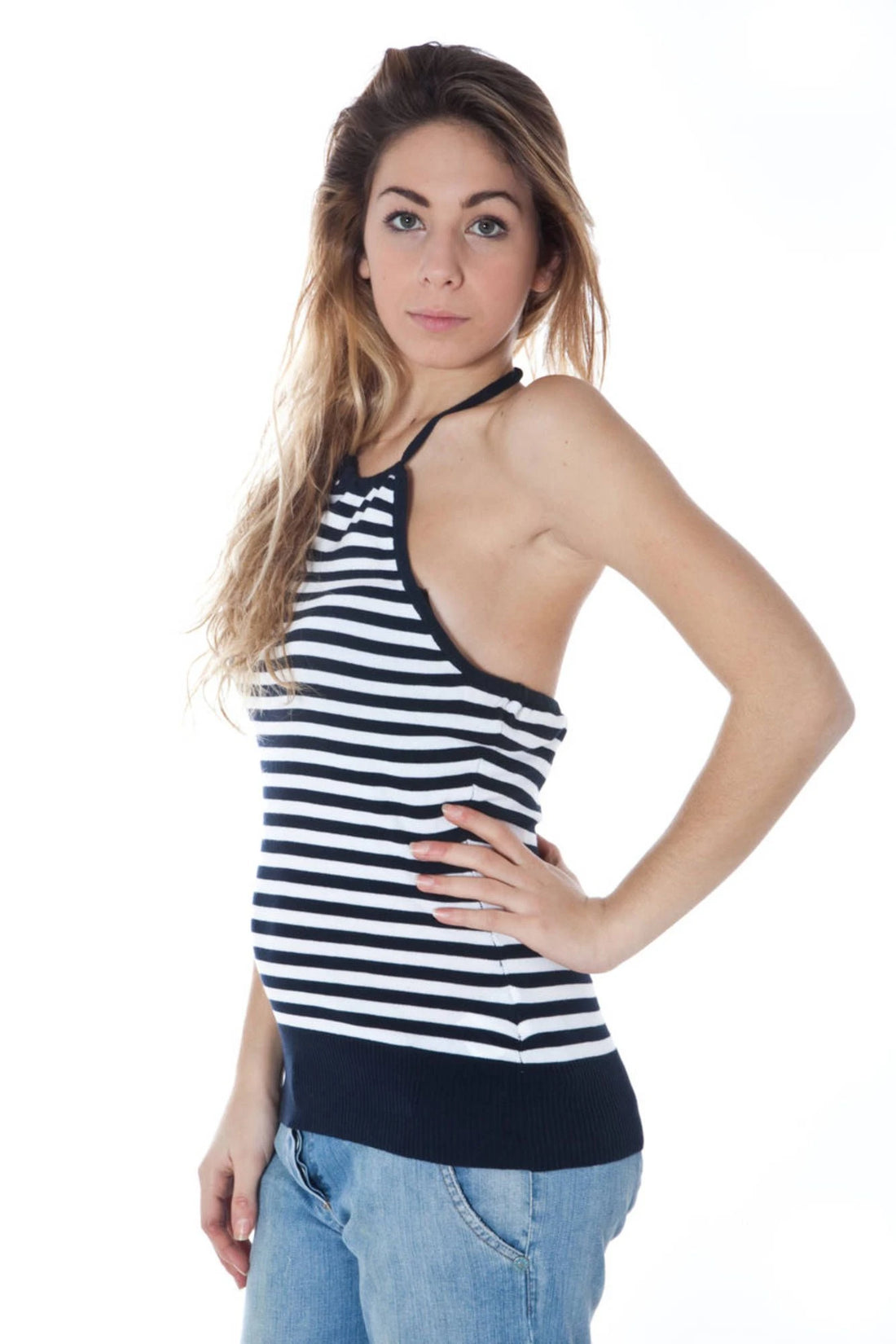 DATCH WOMEN&#39;S BLUE TANK TOP