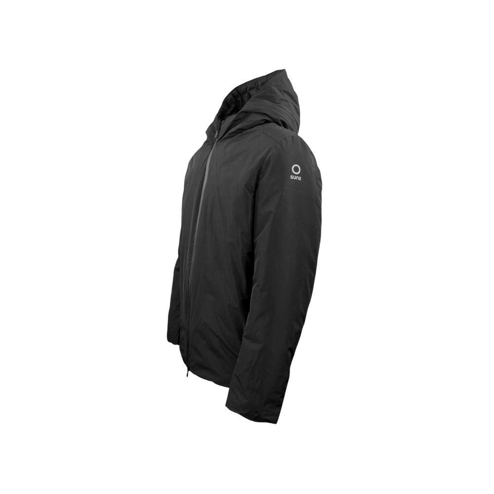Vestes et manteaux en polyester noir Suns