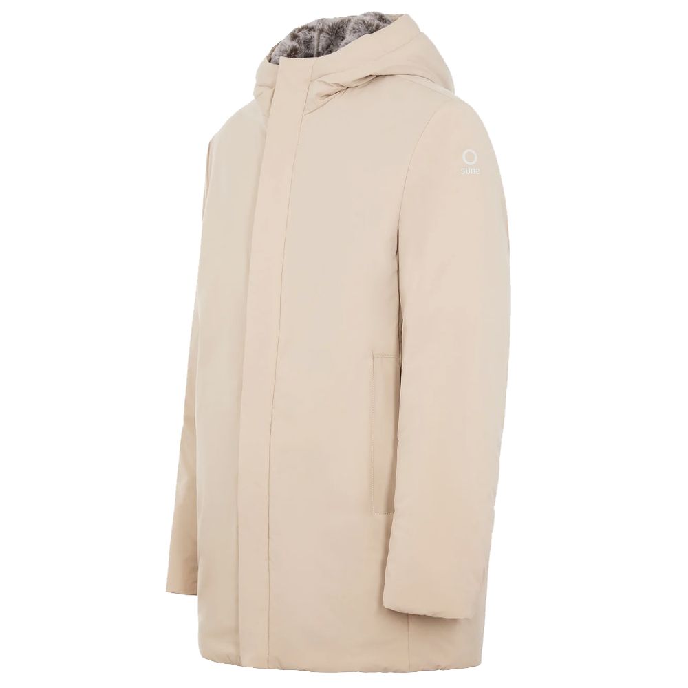 Vestes et manteaux en polyester blanc Suns