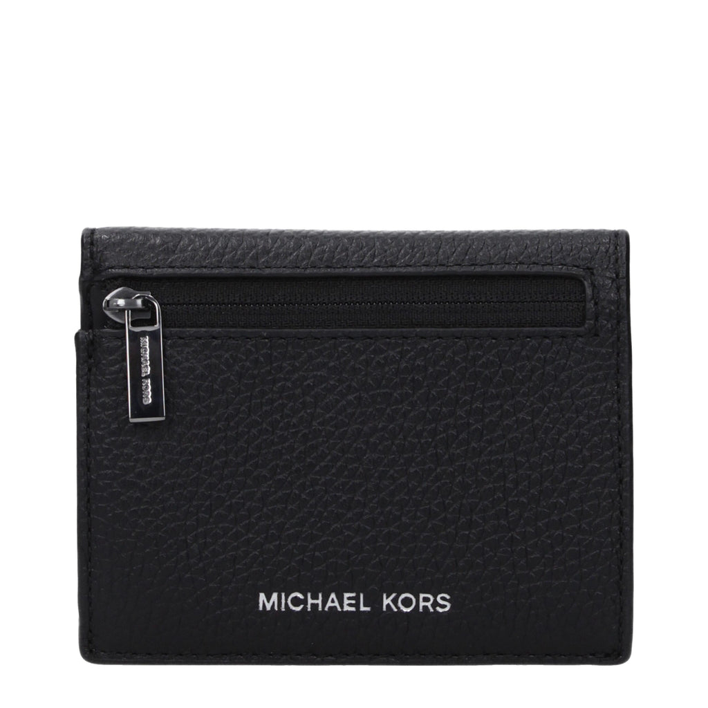 Michael Kors Black Leather Cardholders