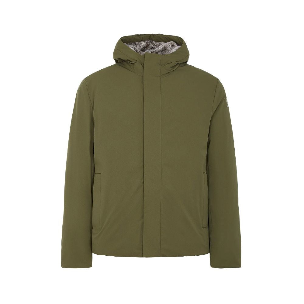 Vestes et manteaux en polyester vert Suns