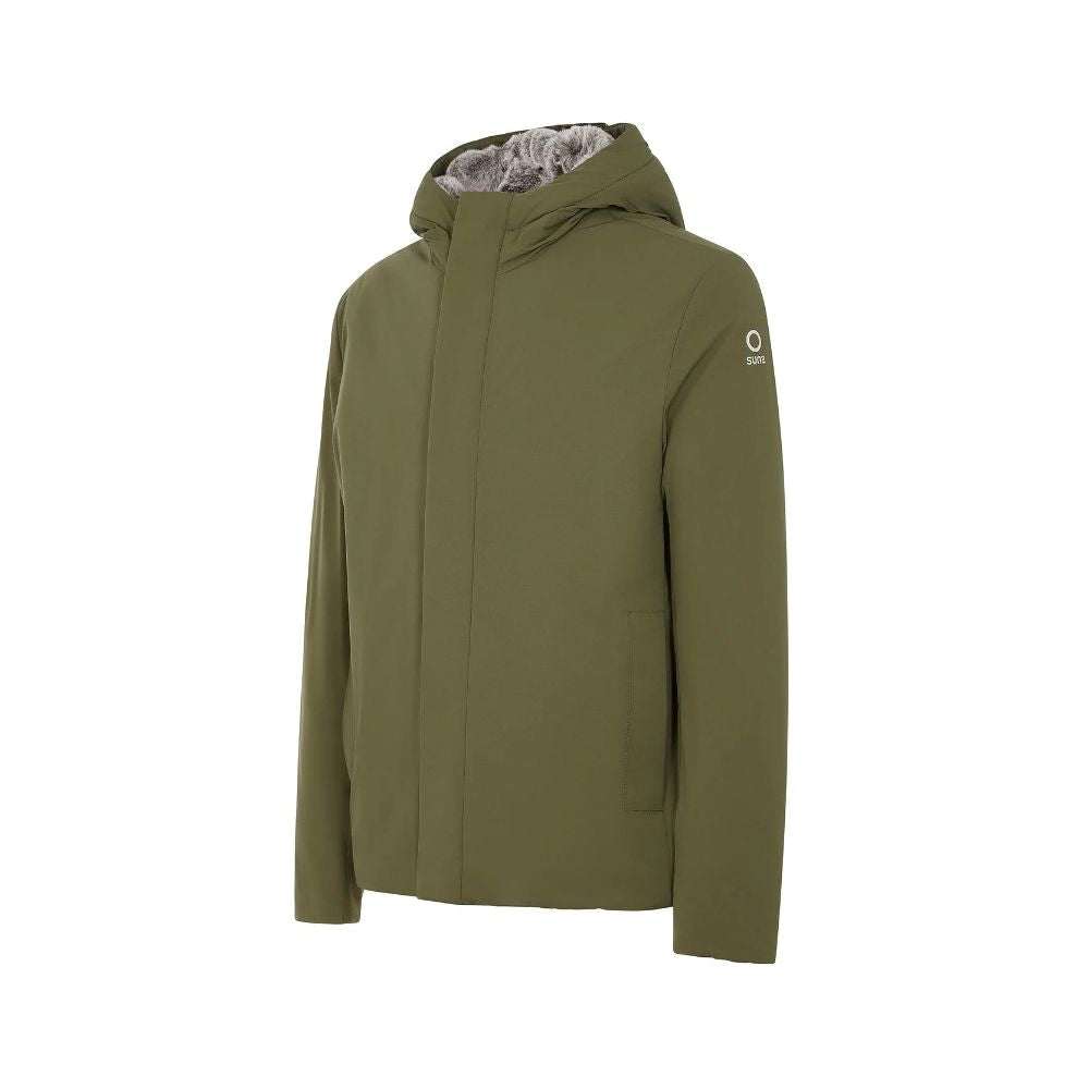 Vestes et manteaux en polyester vert Suns