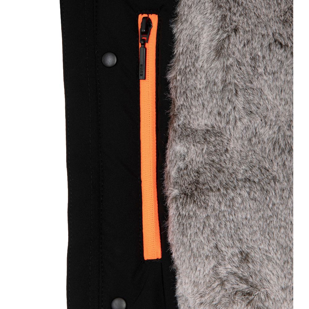 Vestes et manteaux en polyester noir Suns