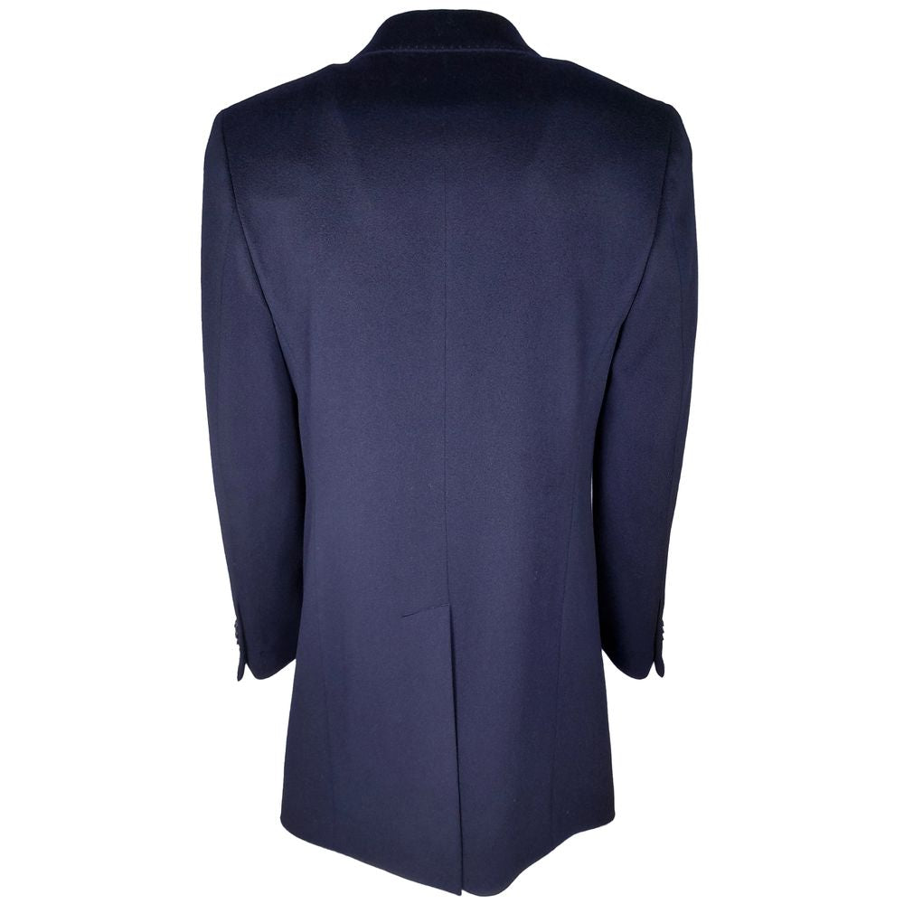 Veste homme en laine bleue fabriquée en Italie