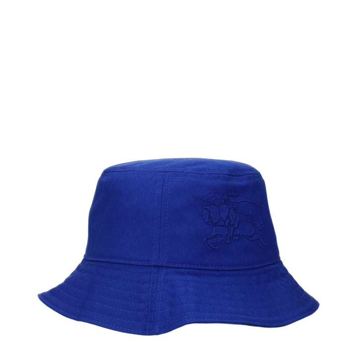 Burberry Blue Fabric Bucket Hat