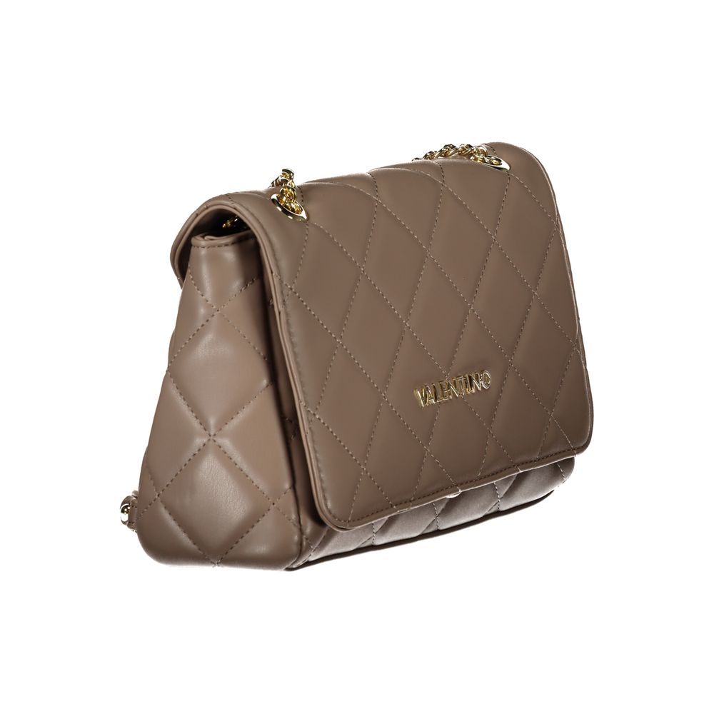 Mario Valentino Brown Polyethylene Women Handbag