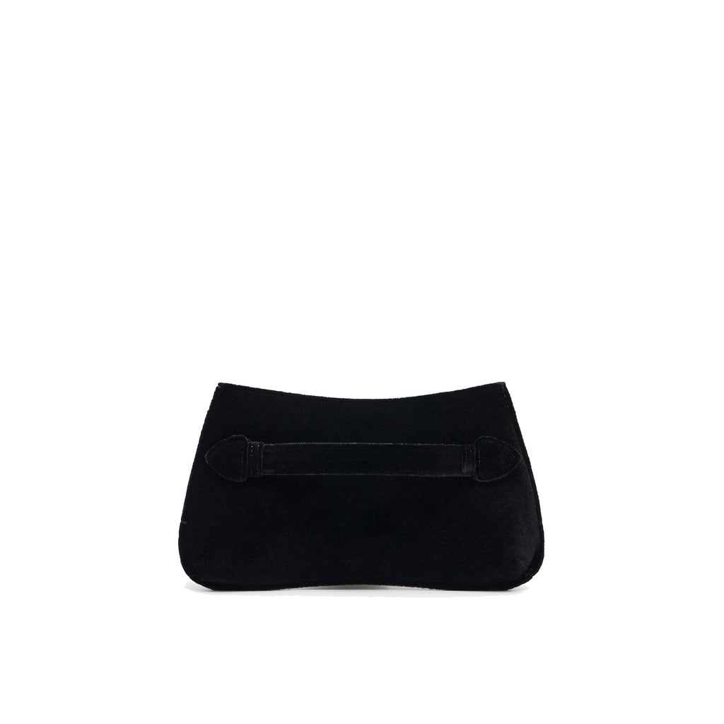 Emporio Armani Velvet Clutch Bag