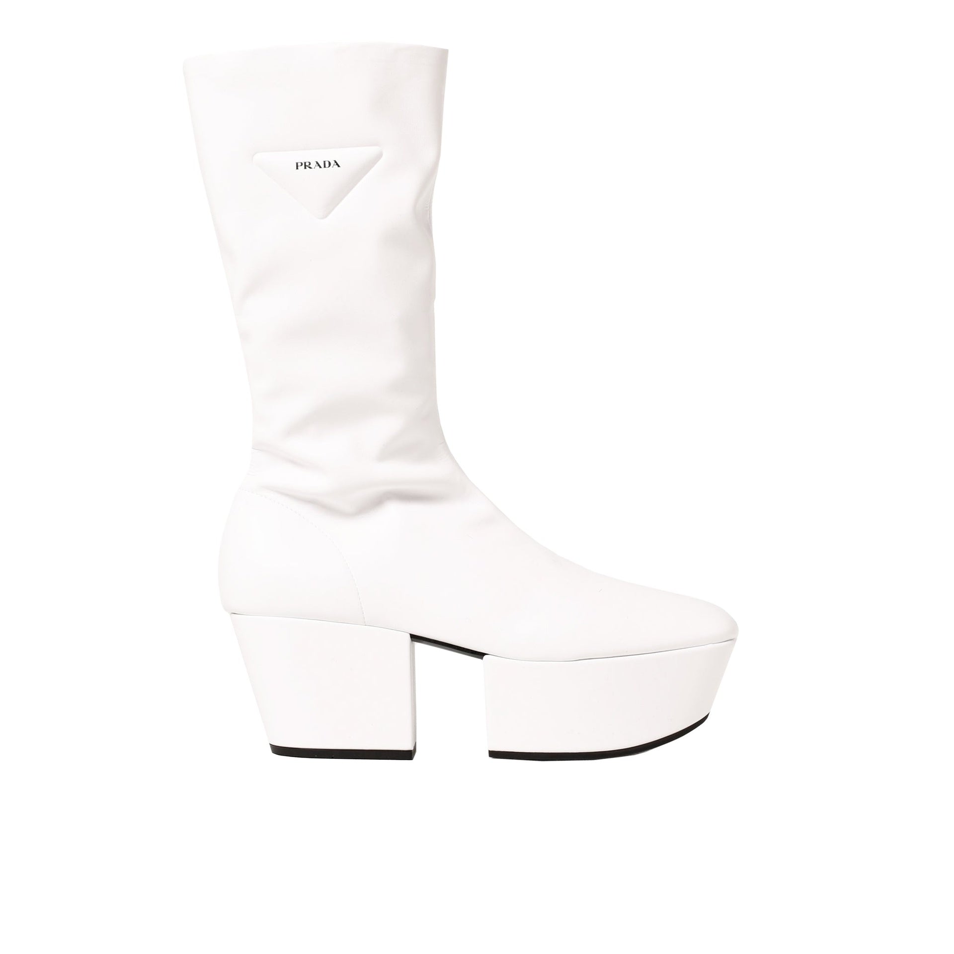 Prada Platform Pull On Boots - WOMEN SHOES - PRADA - Tluxy New