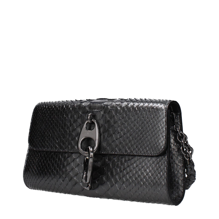 Tom Ford Gray Skin Clutch Bag