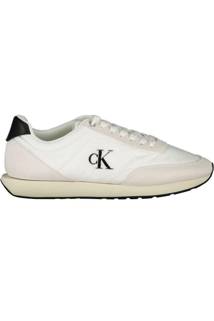 CALVIN KLEIN MEN&#39;S WHITE SPORTS SHOES