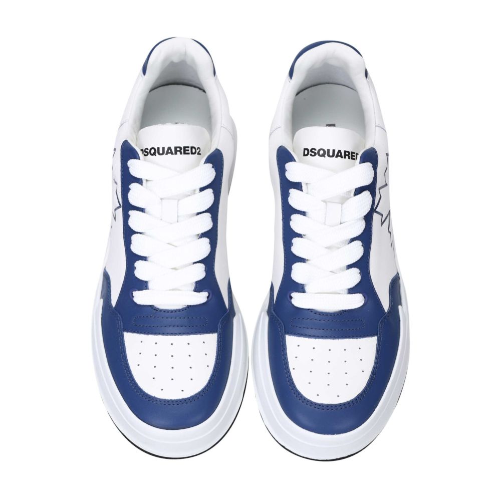 Dsquared² Blue Calfskin Sneaker