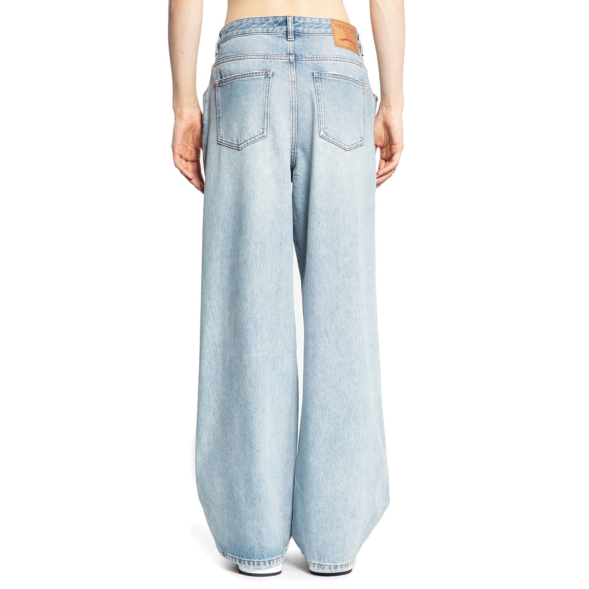 Valentino Cotton Denim Jeans