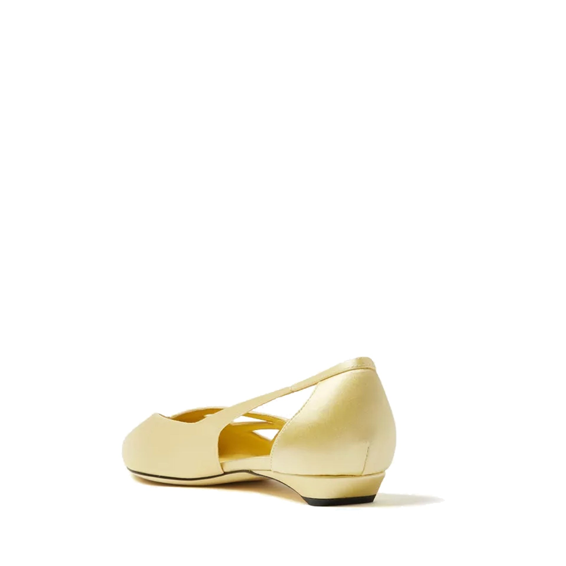 Prada Satin Ballerina Flats - WOMEN SHOES - PRADA - Tluxy New