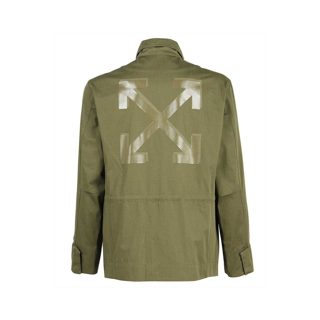 Off-White Arrow Field Cotton Jacket – Siebentaschen