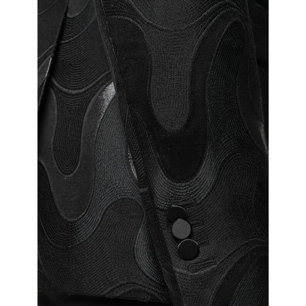 Dsquared2 Abstract-Print Single-Breasted Blazer