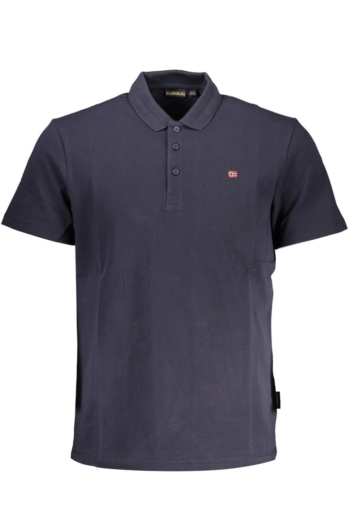 NAPAPIJRI POLO SHORT SLEEVES MEN BLUE