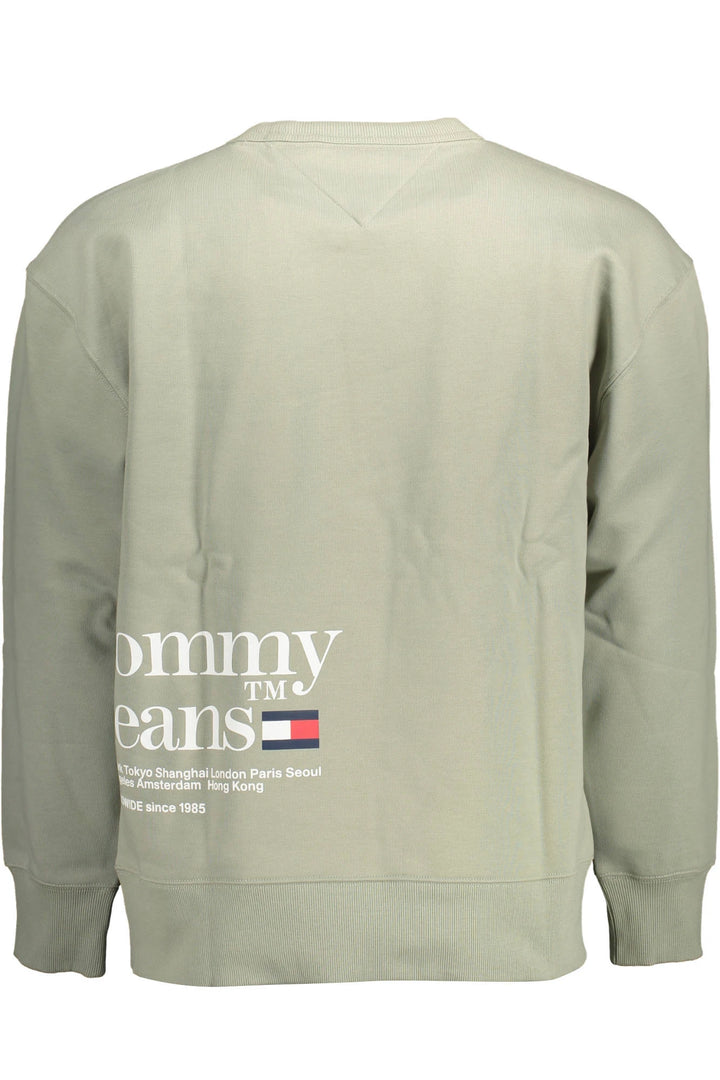 TOMMY HILFIGER SWEATSHIRT WITHOUT ZIP MAN GREEN