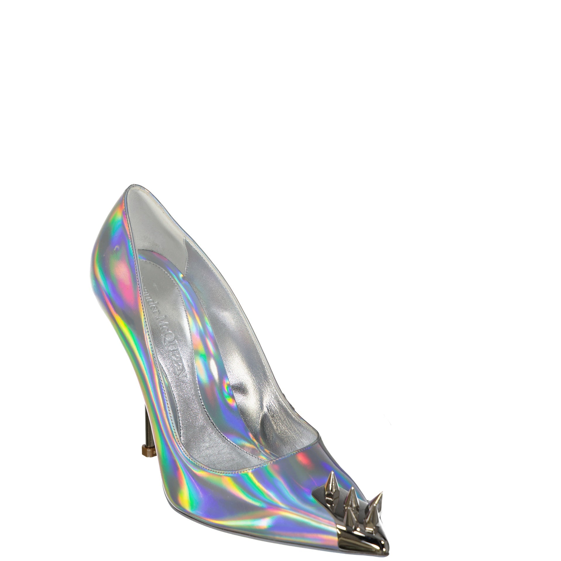 Alexander Mcqueen Punk Studs Leather Pumps