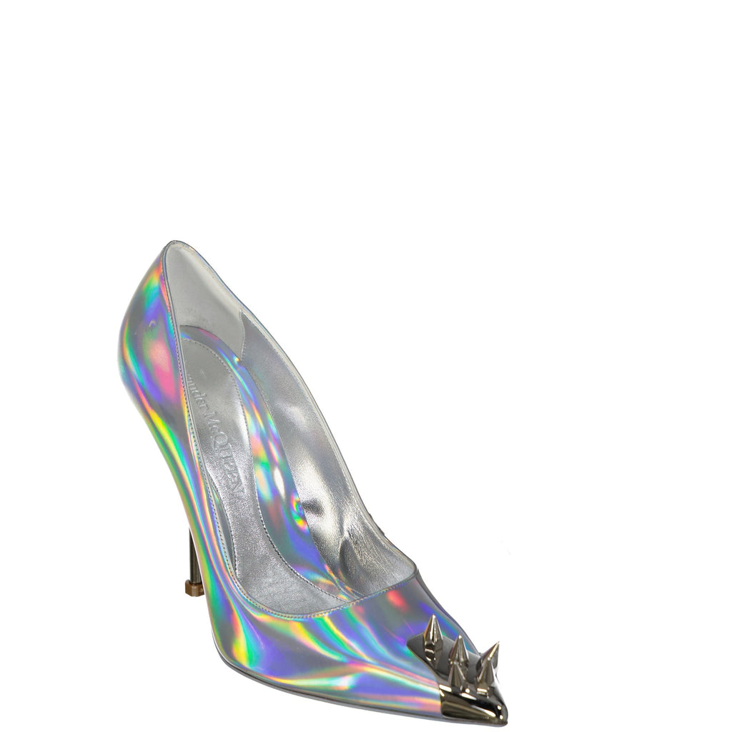 Alexander Mcqueen Punkstud Leather Pumps - WOMEN SHOES - ALEXANDER MCQUEEN - Tluxy New