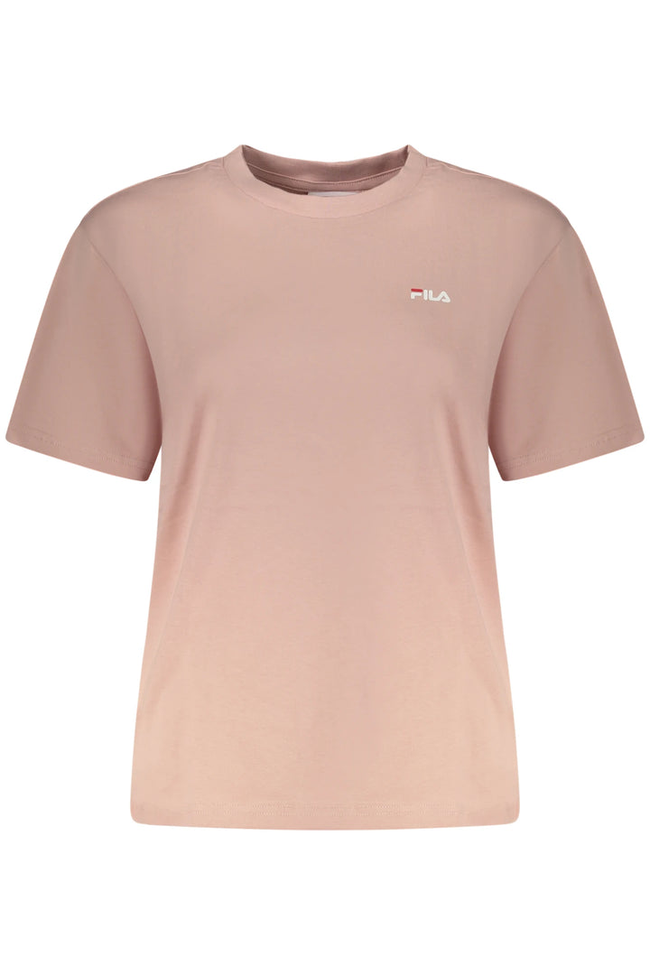 FILA WOMEN&#39;S PINK SHORT-SLEEVE T-SHIRT