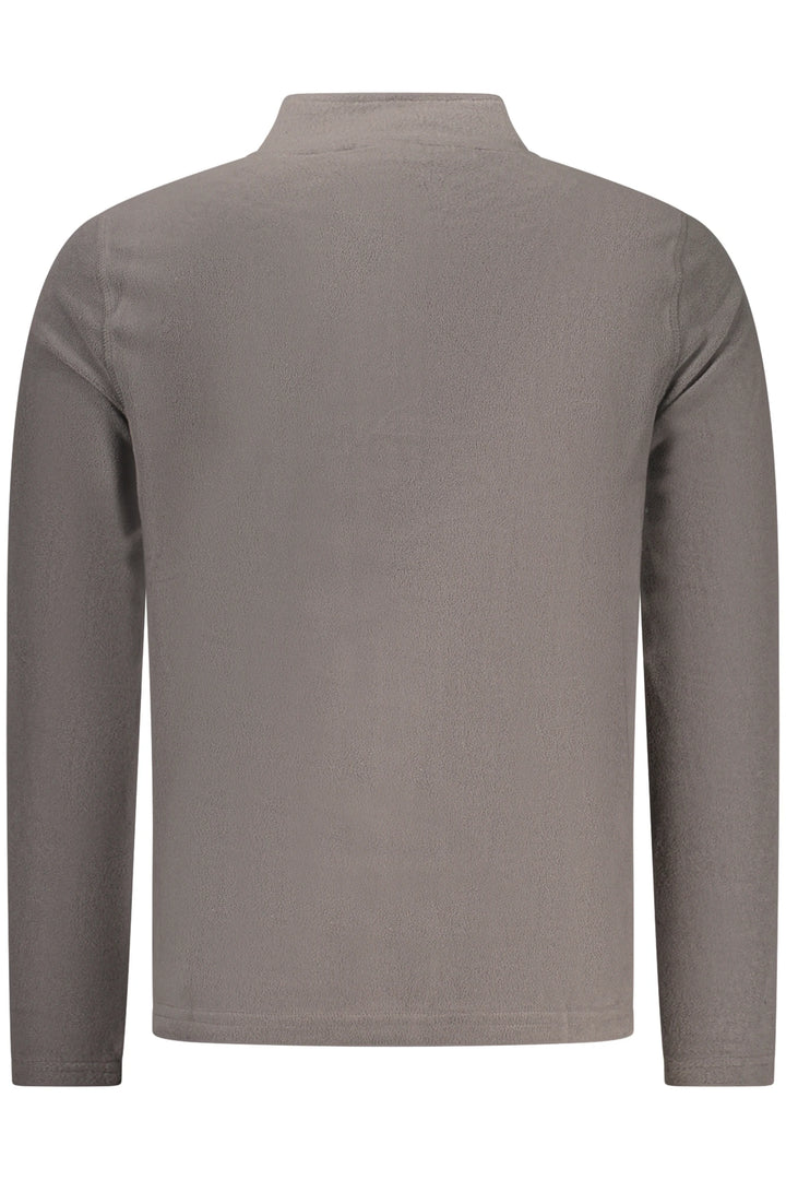 US GRAND MEN&#39;S GRAY ZIP-UP SWEATSHIRT