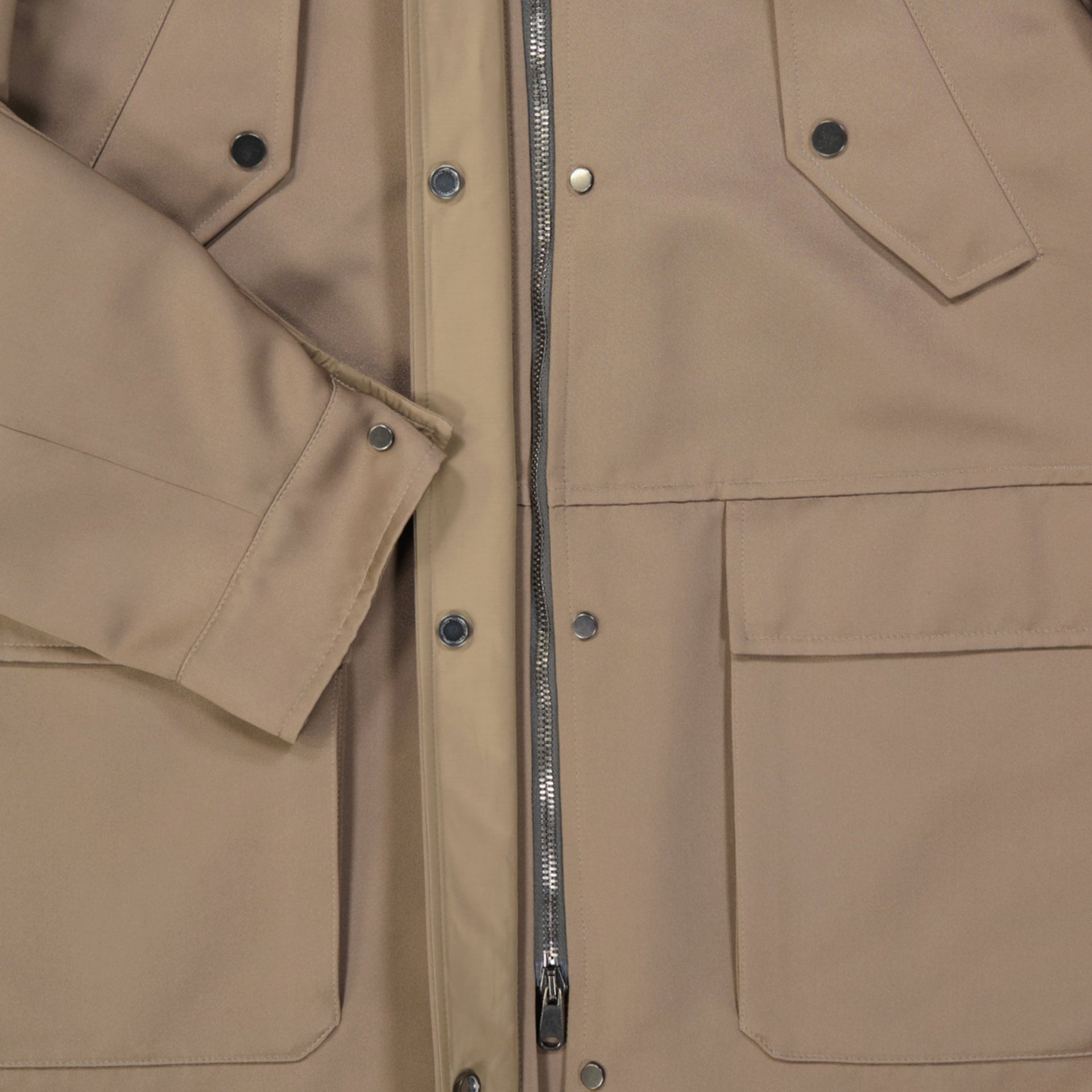Brunello Cucinelli Blend Cotton Parka