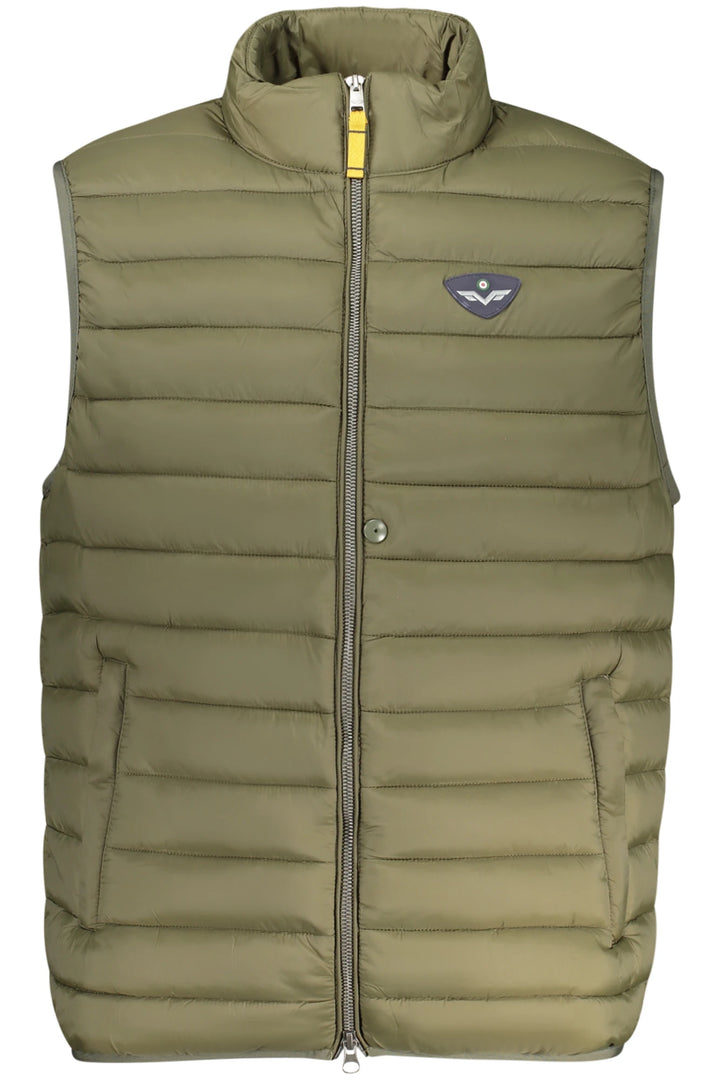ARMATA DI MARE MEN&#39;S GREEN SLEEVELESS JACKET
