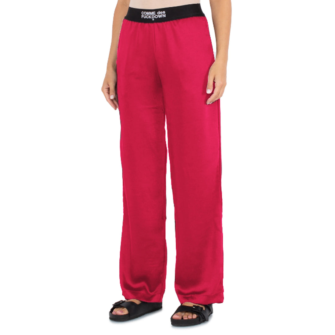 Comme Des Fuckdown Trousers Fuchsia Woman
