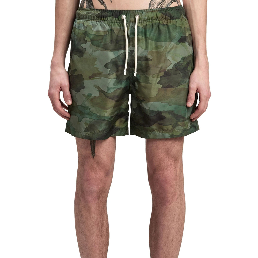 Palm Angels Camouflage Swim Shorts