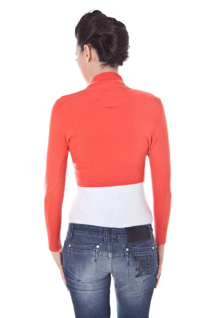 DATCH SHRUG LONG SLEEVE WOMAN RED