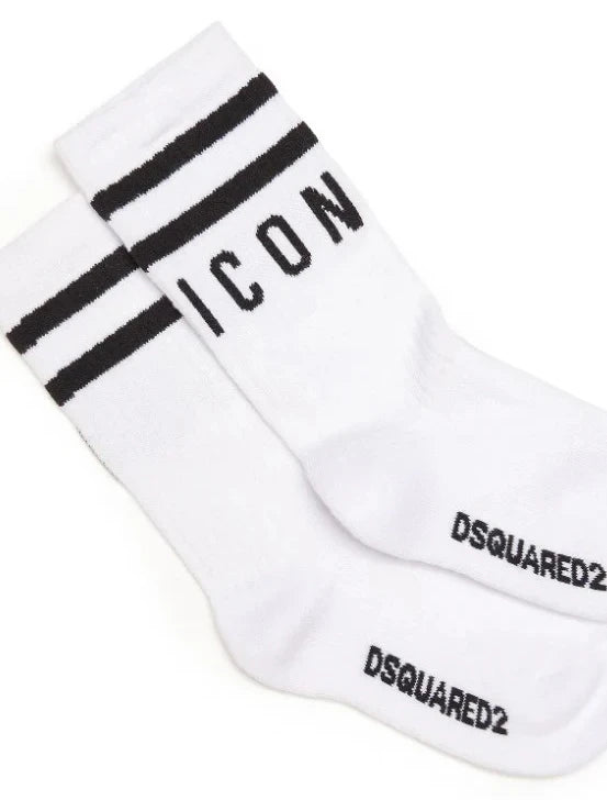 Dsquared2 Socks White Junior